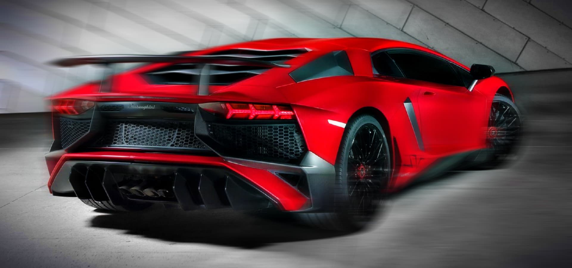 Voiture de sport préparée en carrosserie